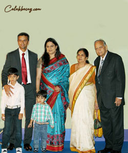 rahul dravid parents